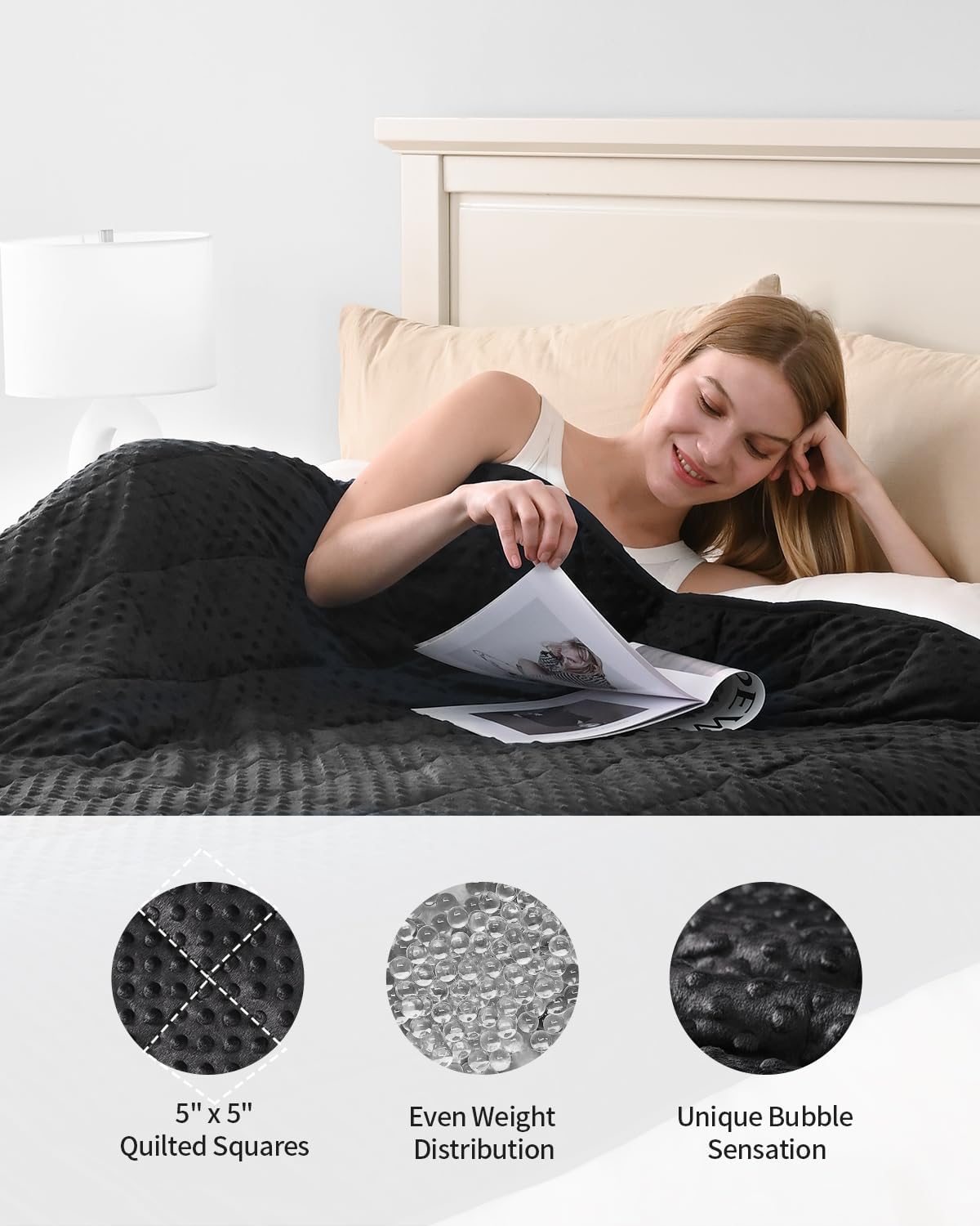 Minky Weighted Blanket for Adults