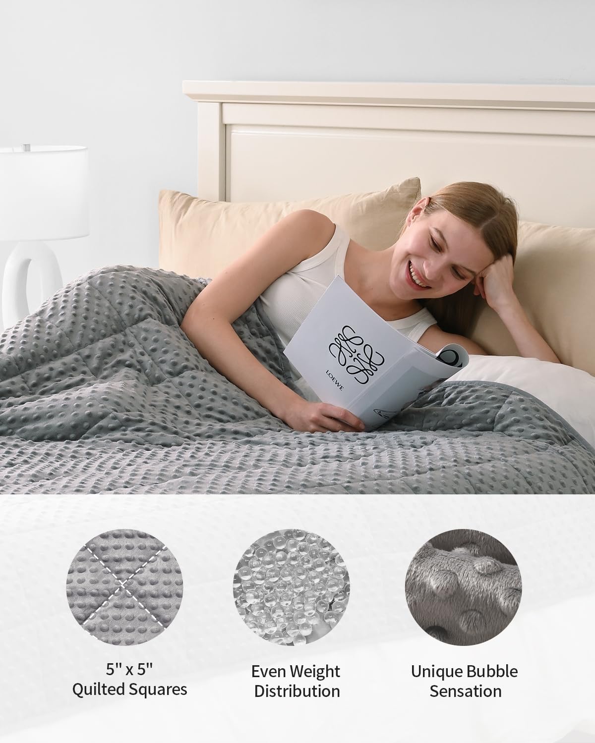 Minky Weighted Blanket for Adults