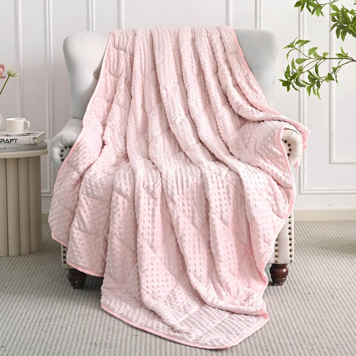 Minky Weighted Blanket for Adults