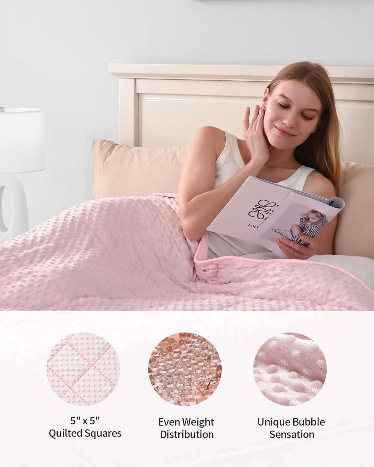 Minky Weighted Blanket for Adults