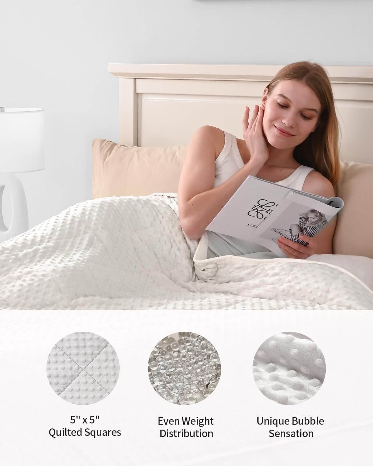 Minky Weighted Blanket for Adults