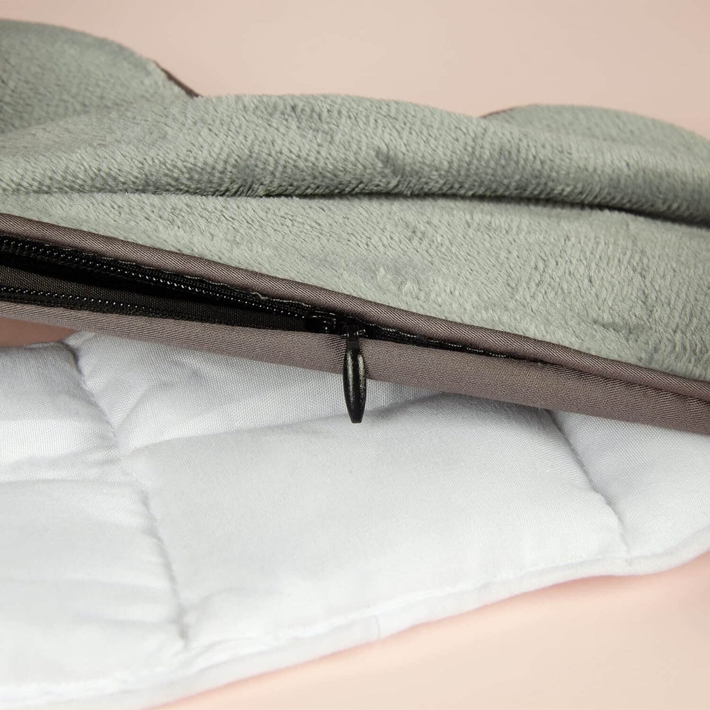 Reversible Cool & Cozy Weighted Eye Mask for Sleeping