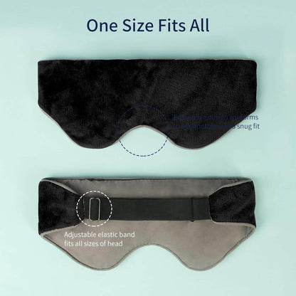 Reversible Cool & Cozy Weighted Eye Mask for Sleeping