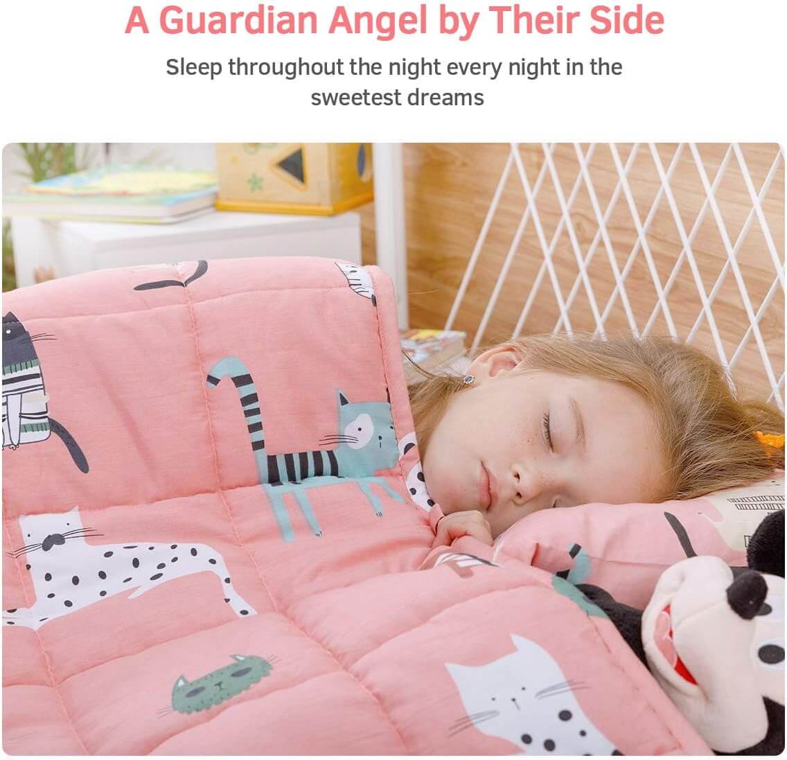 Cozy Cotton Weighted Blanket for Kids
