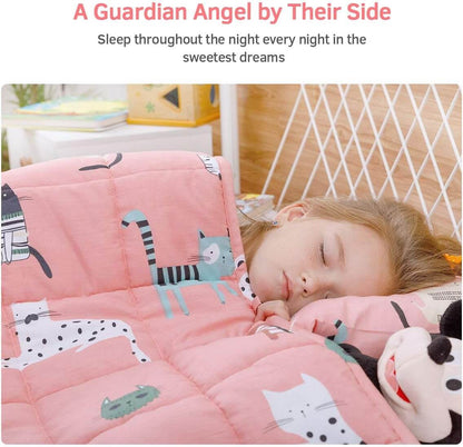 Cozy Cotton Weighted Blanket for Kids