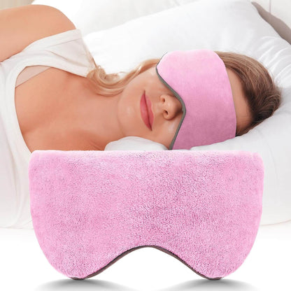 Reversible Cool & Cozy Weighted Eye Mask for Sleeping