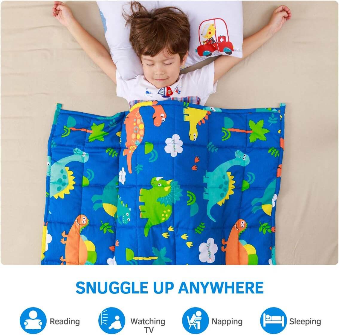 Cozy Cotton Weighted Blanket for Kids
