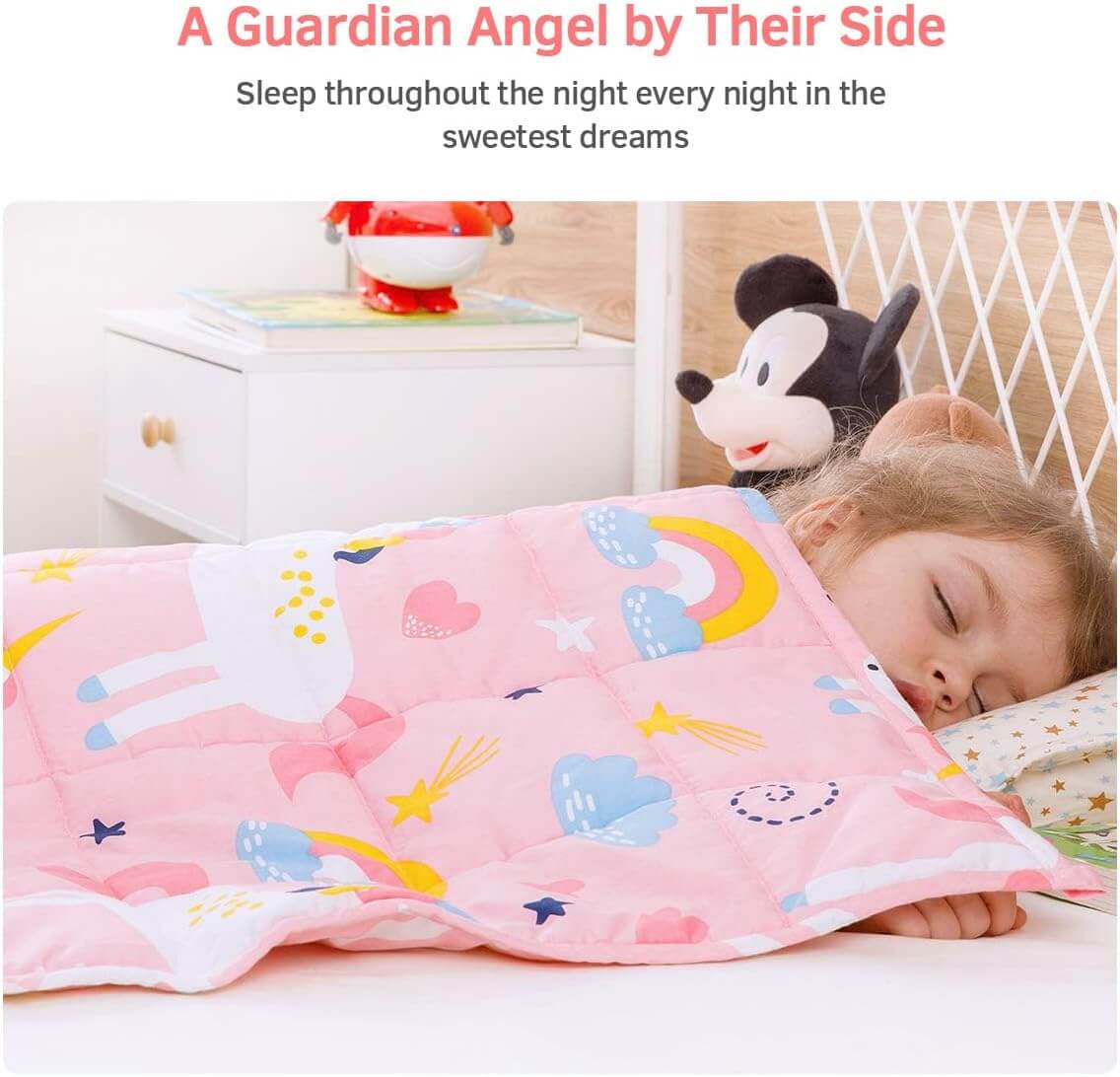 Cozy Cotton Weighted Blanket for Kids