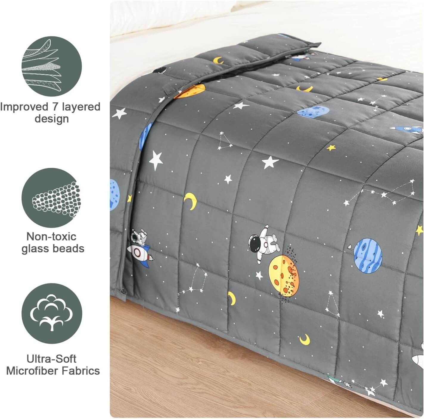 Cozy Cotton Weighted Blanket for Kids