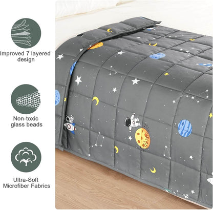 Cozy Cotton Weighted Blanket for Kids