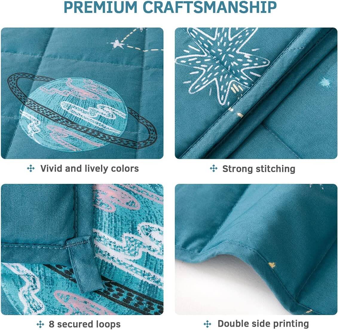 Cozy Cotton Weighted Blanket for Kids