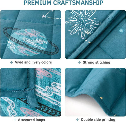 Cozy Cotton Weighted Blanket for Kids