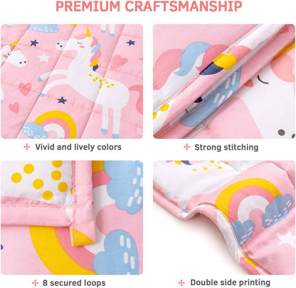 Cozy Cotton Weighted Blanket for Kids