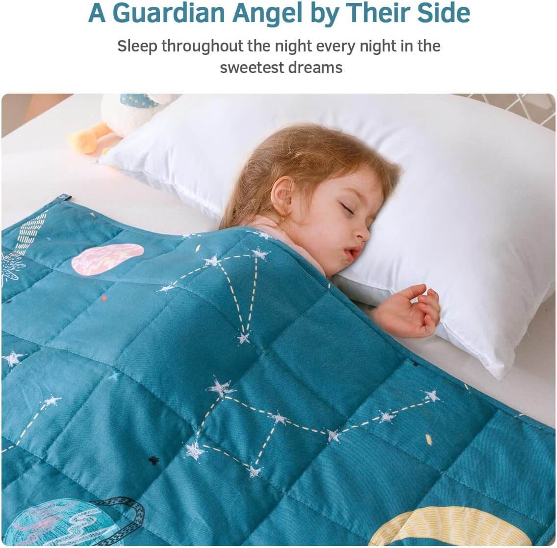 Cozy Cotton Weighted Blanket for Kids