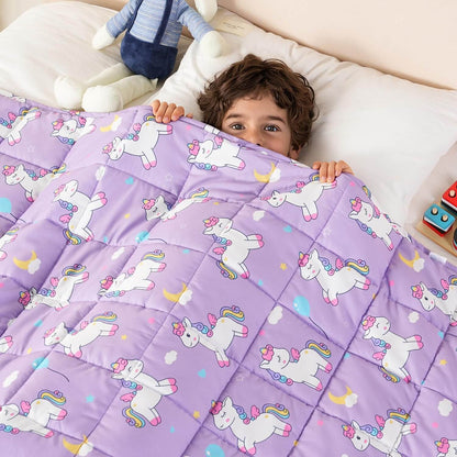 Cozy Cotton Weighted Blanket for Kids