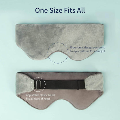 Reversible Cool & Cozy Weighted Eye Mask for Sleeping